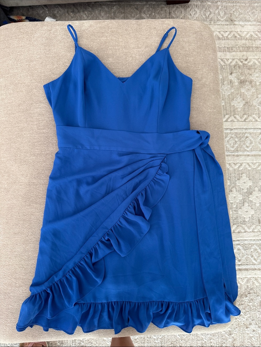 Lilly Pulitzer Royal Blue Alisa Wrap Dress
